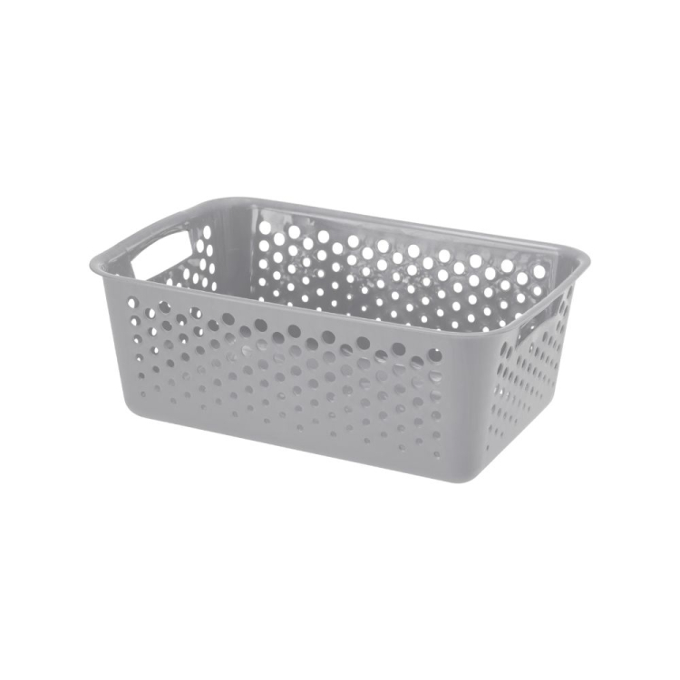 Koszyk RING 30x20cm szary